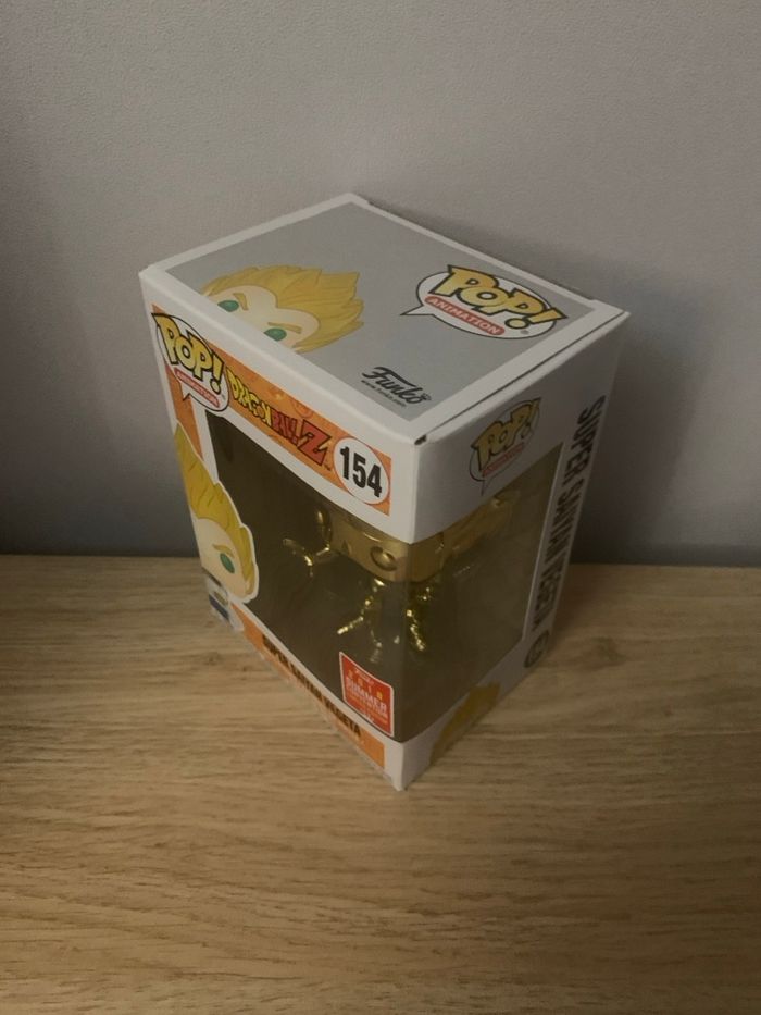 Funko pop super saiyan vegeta jaune 154 - photo numéro 2