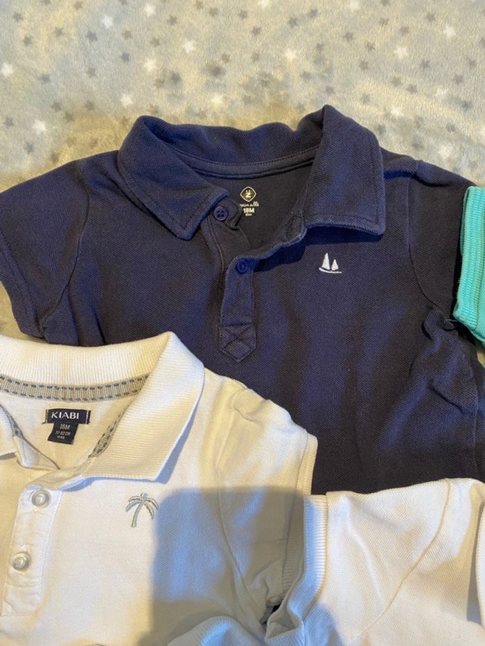 Lot de 5 polos manches courtes 18 mois - photo numéro 8