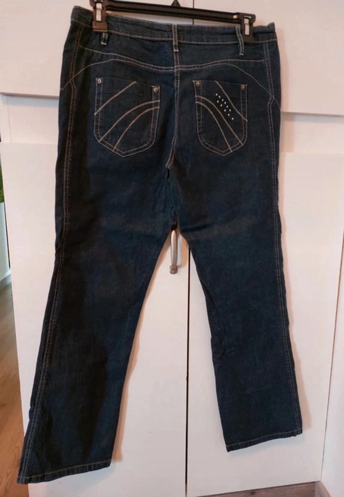 Jeans bleu foncé Blancheporte - photo numéro 2