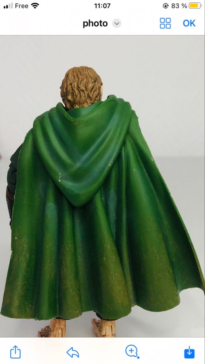 Figurine Merry With Rohan Armor - Lord of the rings Seigneur des anneaux - photo numéro 5
