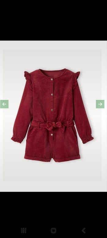 Combinaison vertbaudet 3 ans