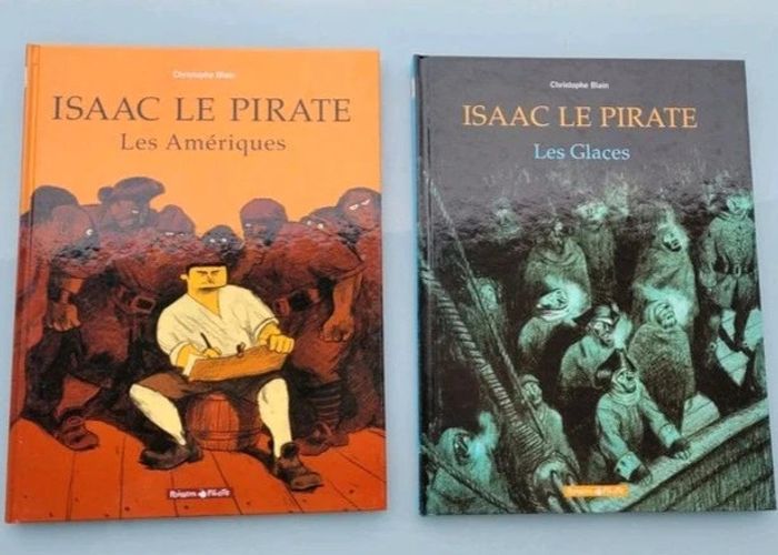 Lot de 2 BD Isaac le pirate, T1 Les Amériques et T2 Les Glaces - photo numéro 2