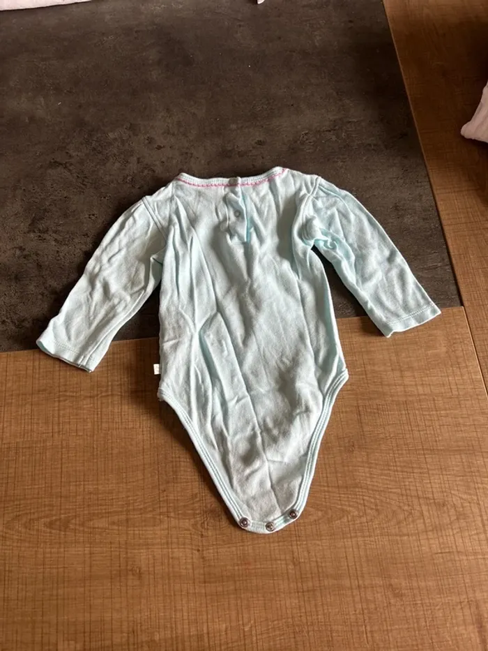 Body manches longues,bébé fille, la compagnie des petits, 6 mois - photo numéro 3