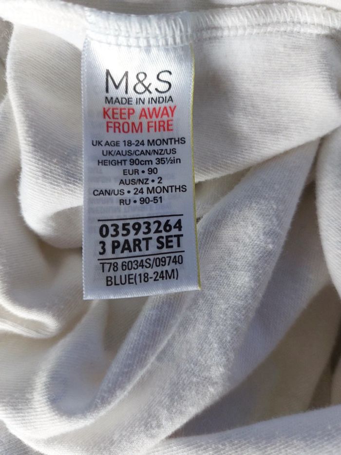 Pyjama Marks and Spencer taille 18 - 24 mois - photo numéro 3