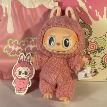 LABUBU Exciting Macaron – Lychee Berry – POP MART authentique