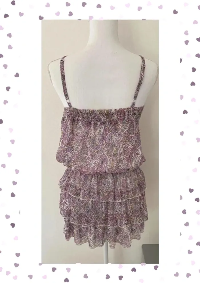 Morgan Jolie Robe Violette Estivale Taille 36/S - photo numéro 5