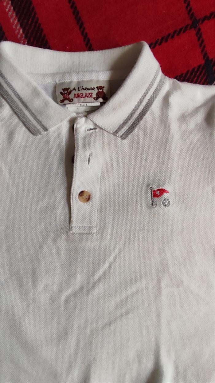 Lot polos garçon A l'heure anglaise - photo numéro 2