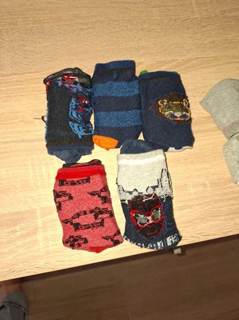 5 paires de chaussettes 31/34 montantes