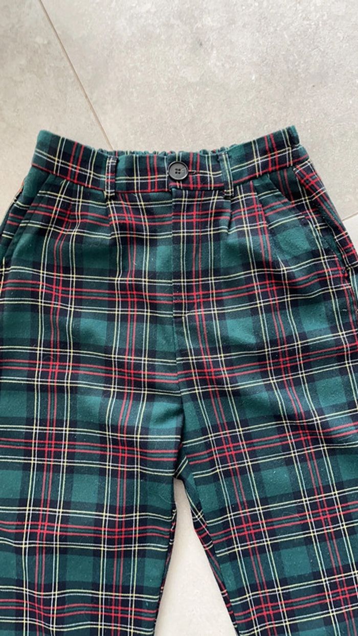 Pantalon tissu écossais - photo numéro 2