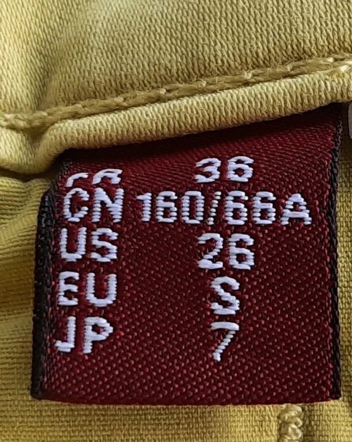 Jean vert anis Comptoir des cotonniers, taille 36 - photo numéro 7