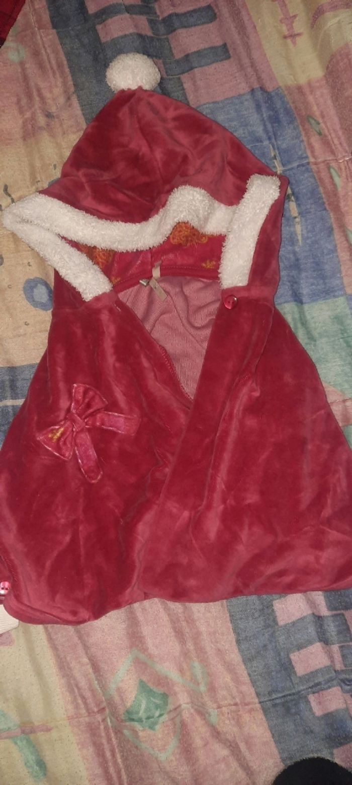 Pyjama et cape de Noël fille 12-18 mois - photo numéro 2