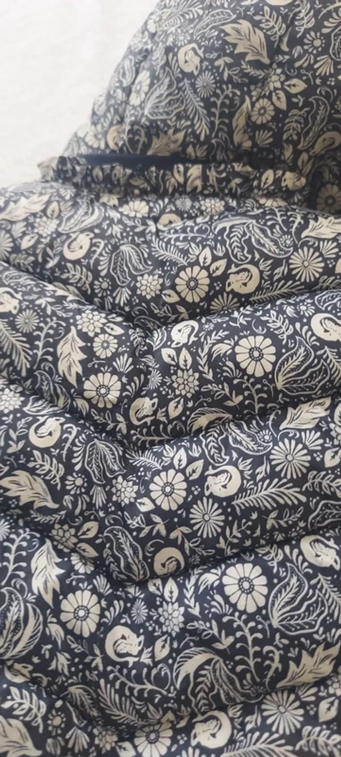 Manteau réversible bébé fille 12 mois ikks - photo numéro 7