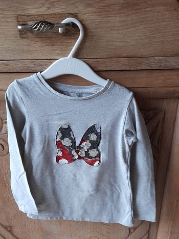 T-shirt longues manches fille 5-6 ans