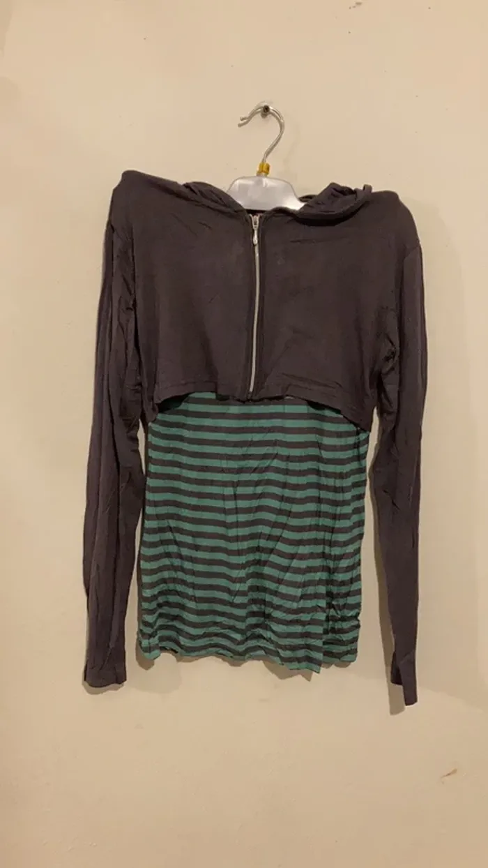 Tee-shirts veste fille 2 en 1 - photo numéro 8