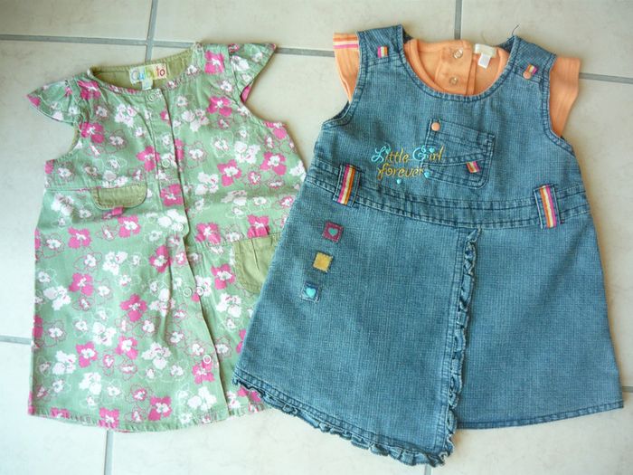 Robe en jean 12 mois