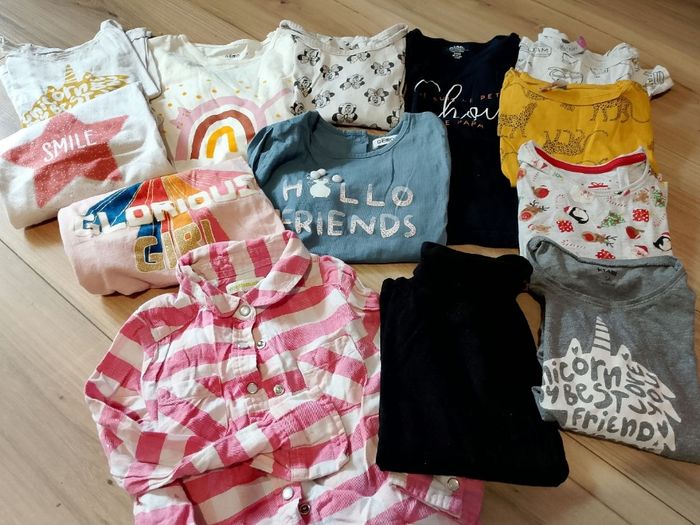 Lot t-shirt fille