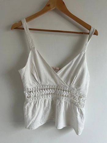 Top blanc H&M