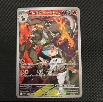 Carte Pokémon Demolosse de la team rocket 191/182