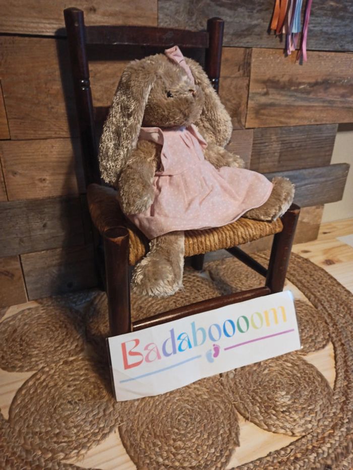 peluche lapin famiflora tbe - photo numéro 3