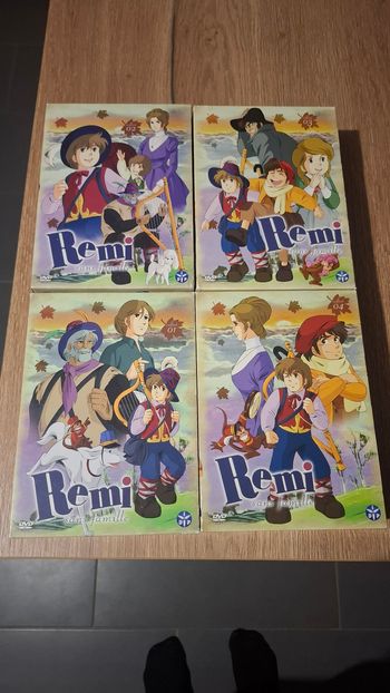 Lot de coffret Remy Sans famille dvd 