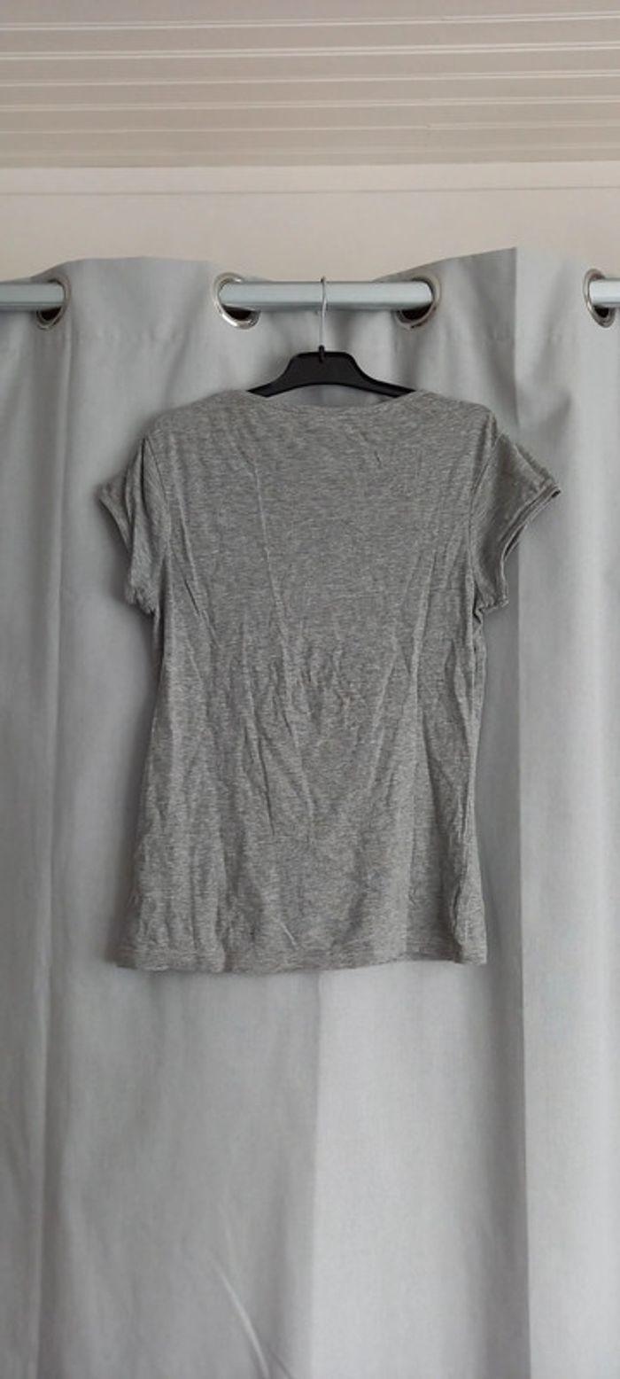 T-shirt gris 34-36 - photo numéro 2