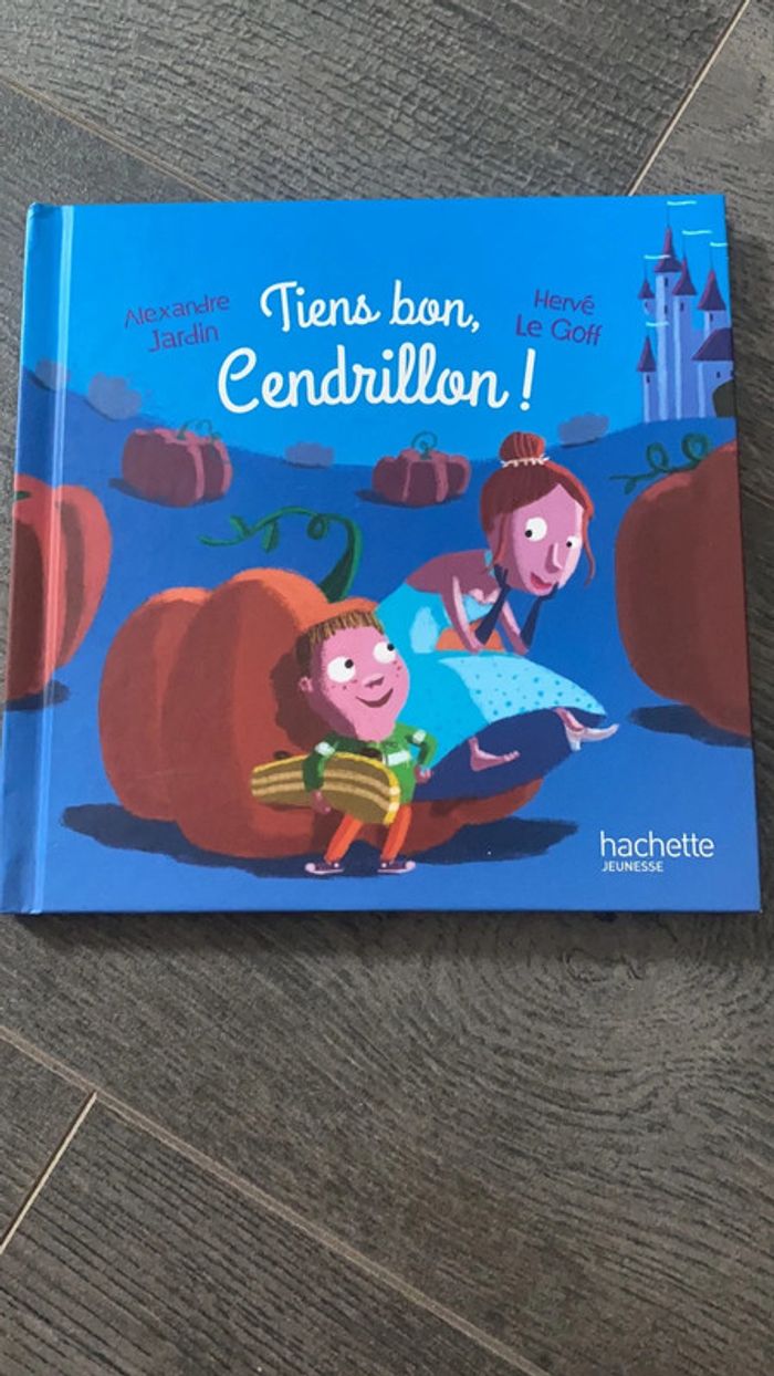 Livre tiens bon cendrillon