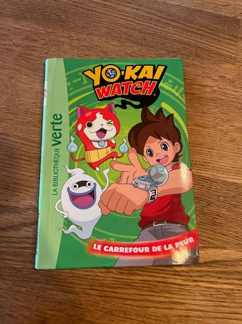 Livre La bibliothèque verte Yo-Kai Watch Le carrefour de la peur