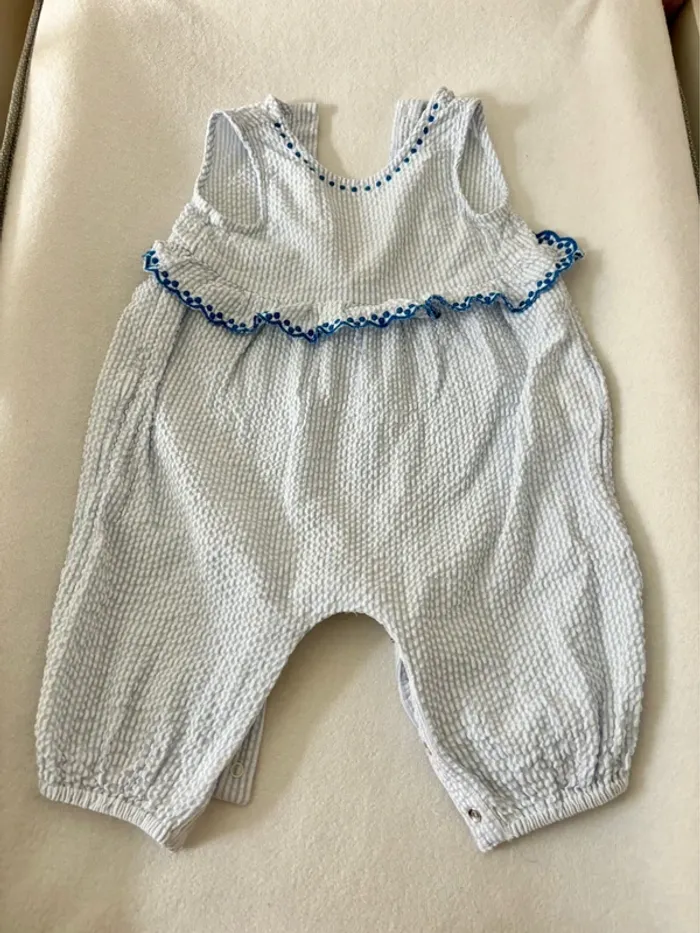 Combinaison d’été bébé fille taille 6mois