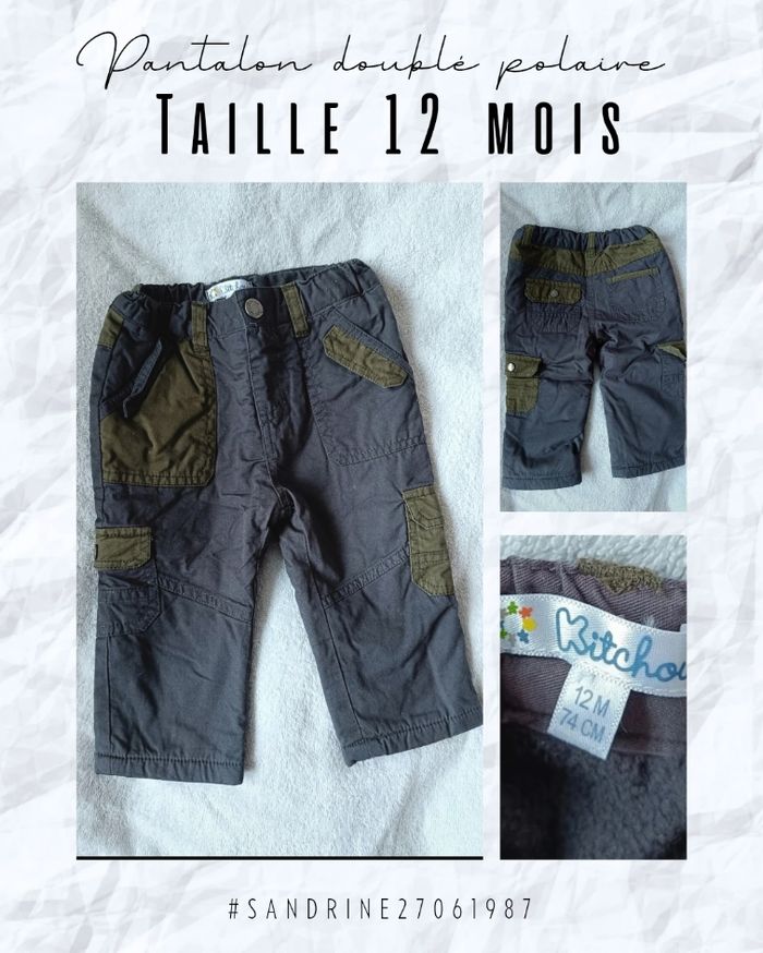 Pantalon chaud 🧸 Taille 12 mois 🧸 Kitchoun