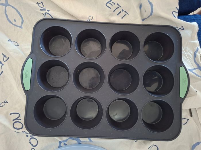 Lot moules gâteau muffin silicone - photo numéro 2