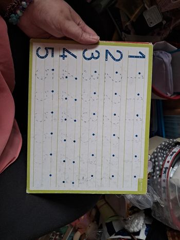 Lot de 2 ardoises apprentissage ecriture