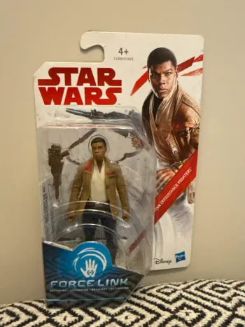 Disney - Star wars force link 2.0 : finn resistance fighter figurine à collectionner - 4 ans et +