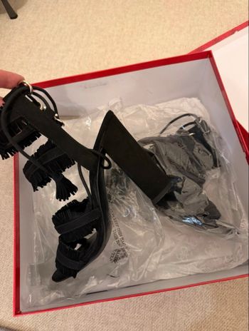 Sandales à talon Guess noires