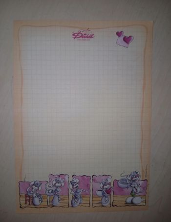 Diddl - Feuille A5 neuve - 0,40€