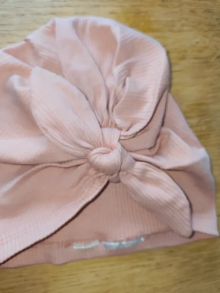Bandeau cheveux fille h&M excellent état 18 mois gris rose - photo numéro 4