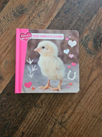 Livre Bébé animaux de la ferme J'aime ta frimousse