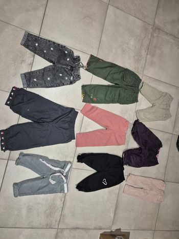 Lot de pantalons fille