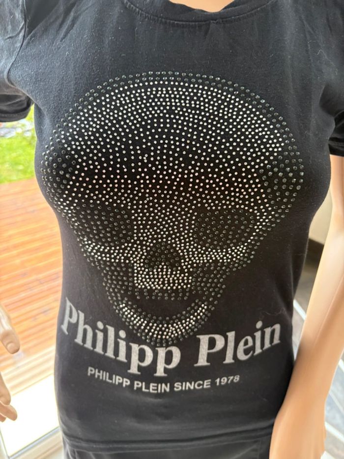 😎 T-shirt Philipp plein strass taille XL 😎 taille effective - photo numéro 6