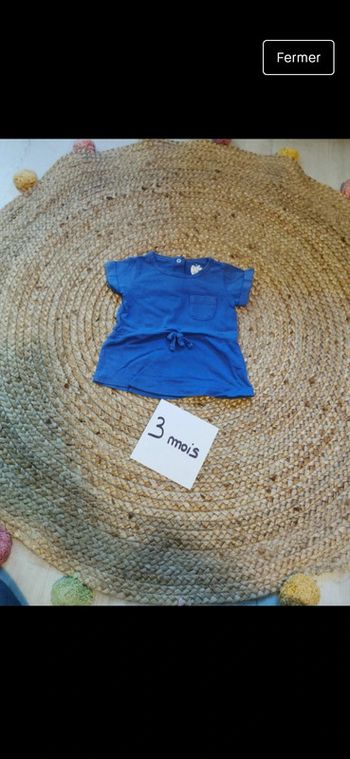 T shirt 3 mois