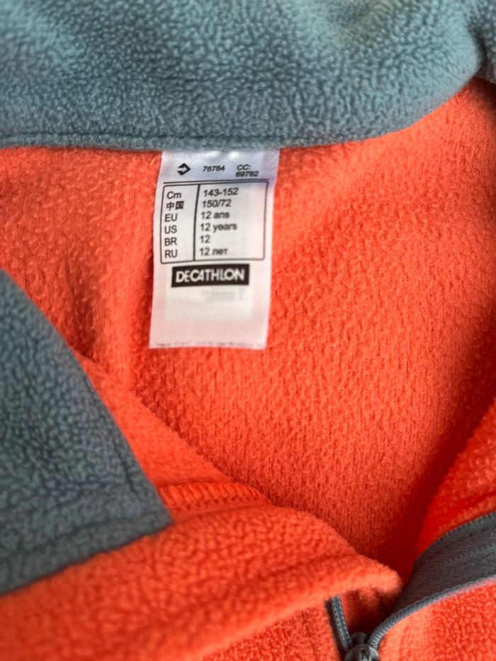 Pull polaire pêche quechua taille 12 ans - photo numéro 4