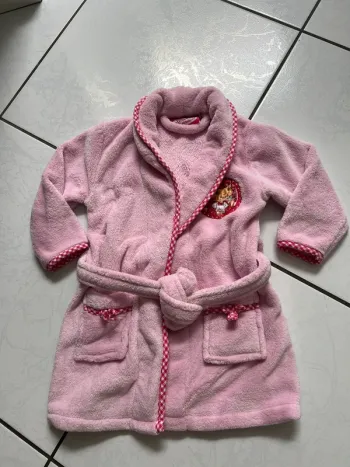 Peignoir rose charlotte aux fraises