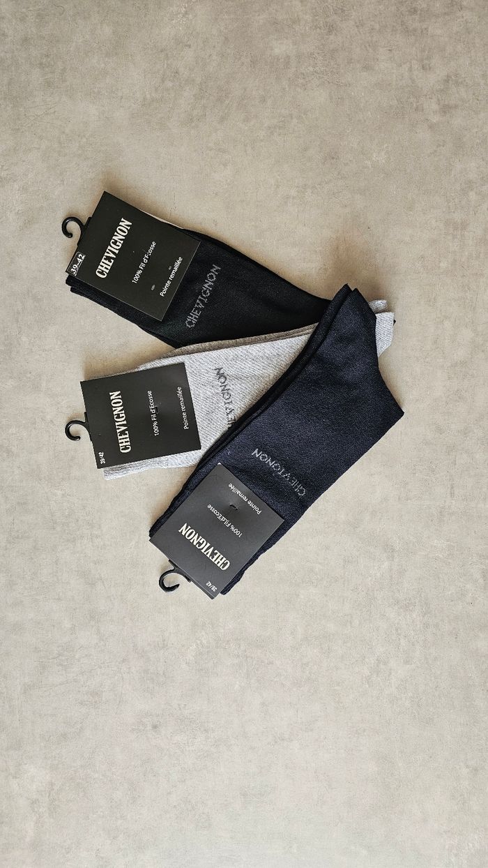 Lot de 3 paires de chaussettes Chevignon