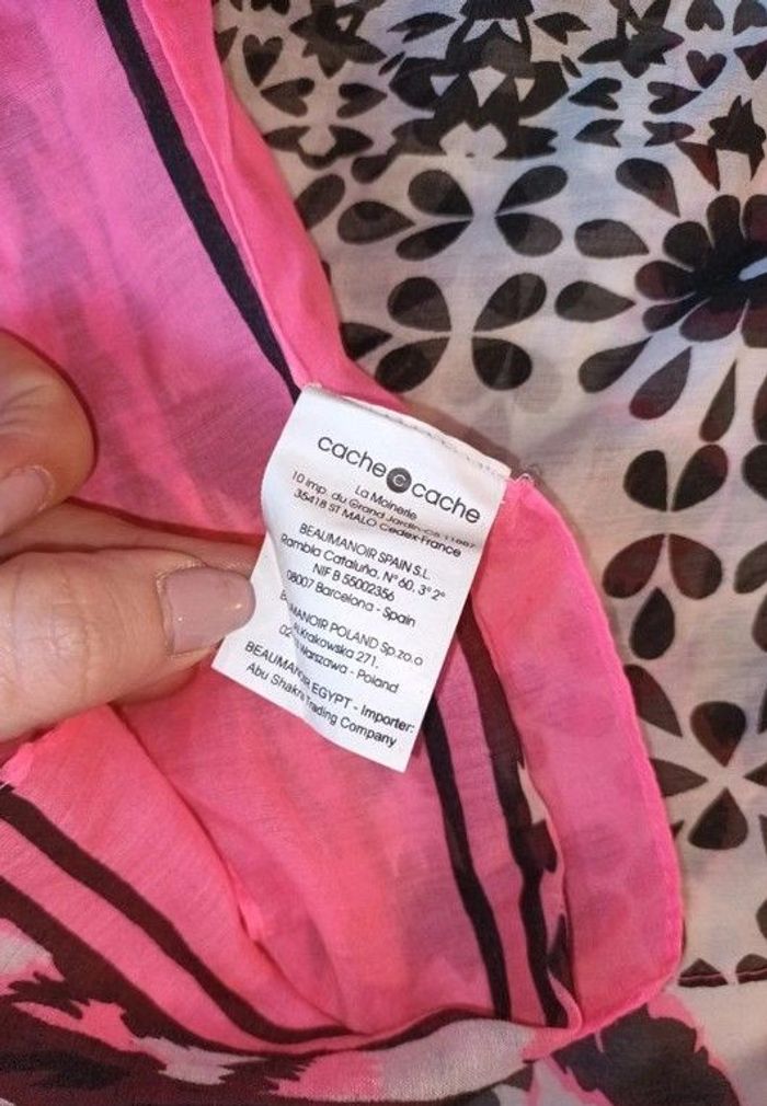 Très grand foulard femme - photo numéro 7