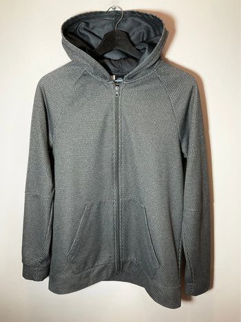 Sweat zippé à capuche C9 by Champion gris foncé taille 16/18 ans S adulte 208