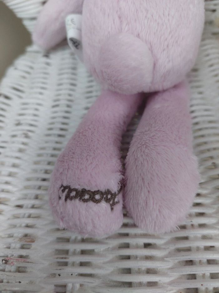 Jacadi - petite peluche lapin rose - photo numéro 5