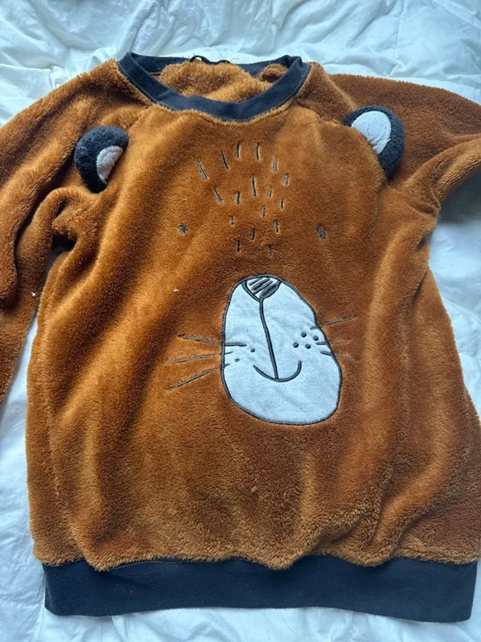Pyjama hiver nounours 8 ans garçon - photo numéro 3