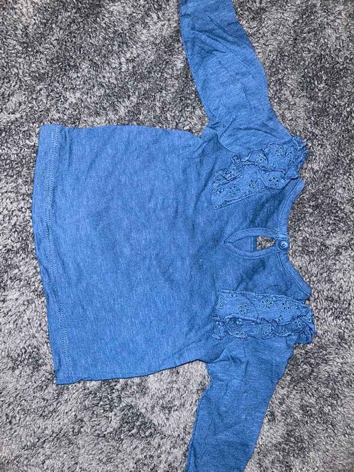Pull bleu fille Primark - photo numéro 2