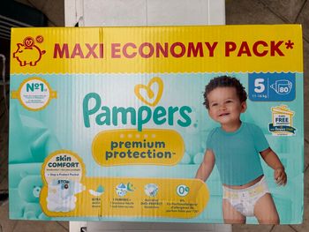 maxi pack de couches Pampers Premium Protection Taille 5