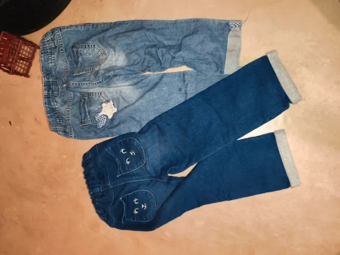 Jeans fille marque diverses taille 23 et 18-24 mois - photo numéro 6
