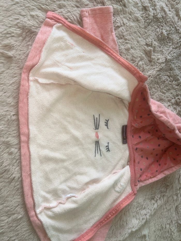 lots de 2 gilets fille 6 mois - photo numéro 3